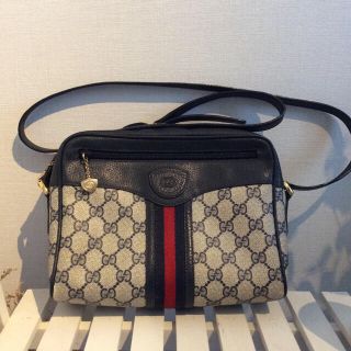 グッチ(Gucci)のオールドグッチ gucci シェリーライン ショルダーバッグ(ショルダーバッグ)