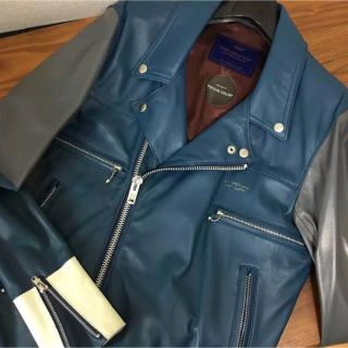Undercover 16ss サイコカラー ライダース 青 2 数回着用 | enrumbaong.pe