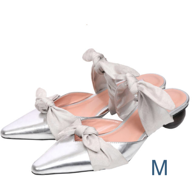 Ameri VINTAGE(アメリヴィンテージ)のMIA RIBBON MULE レディースの靴/シューズ(ミュール)の商品写真