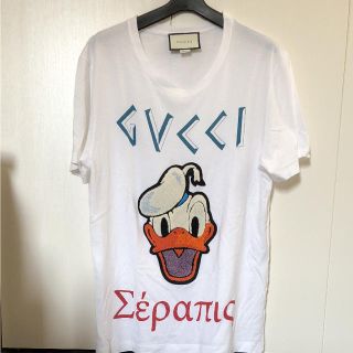 グッチ(Gucci)のGucci ドナルドダック Tシャツ Disney (Tシャツ/カットソー(半袖/袖なし))