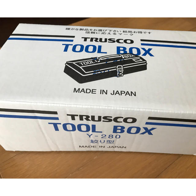 TRUSCO スチール工具箱 ToolBox 使用頻度少ない 美品です 自動車/バイクのバイク(工具)の商品写真