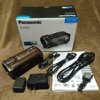 パナソニック(Panasonic)の◆美品◆パナソニック◆ハンディビデオカメラ◆HC-W870M-T◆ブラウン◆(ビデオカメラ)