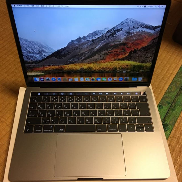 MacBook Pro 13インチ 2016 i5/8G/256G/タッチバー付 MacBook Pro 13インチ 2016 i5/8G/256G/タッチバー付