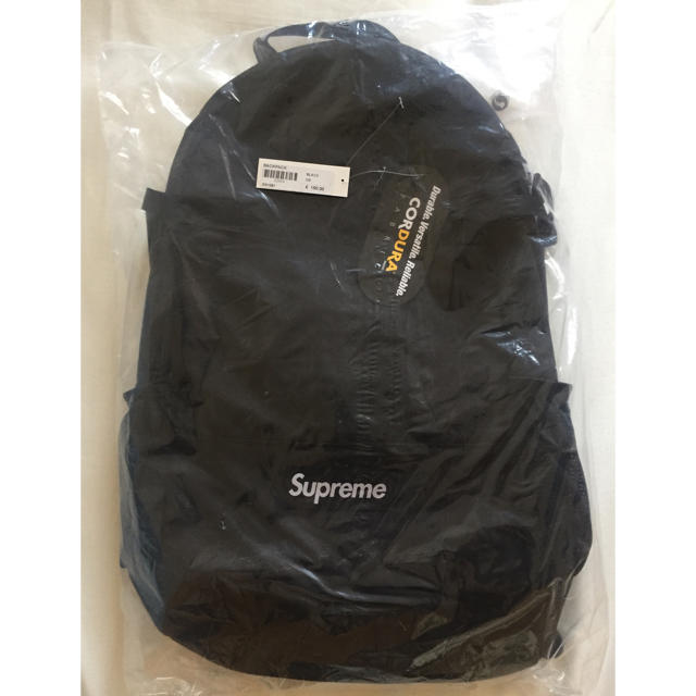 割引クーポン Supreme - 新品未使用 黒 backpack 18ss supreme バッグパック/リュック