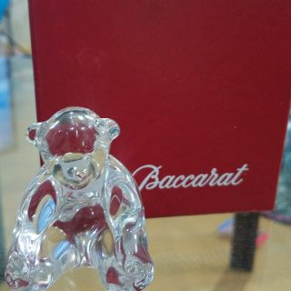 バカラ(Baccarat)の値下げしました。バカラ くまの置物(置物)