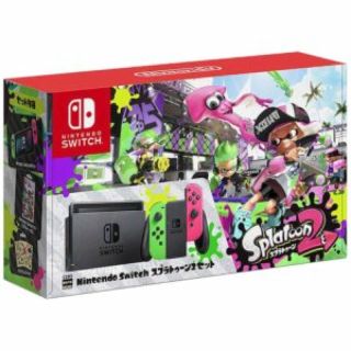 ニンテンドースイッチ(Nintendo Switch)の【即発送】２台セット Nintendo Switch スプラトゥーン2セット(家庭用ゲーム機本体)