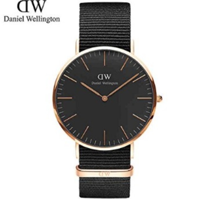 Daniel Wellington(ダニエルウェリントン)の新品 保証付♪ Daniel Wellington 40mm 腕時計 ナイロン メンズの時計(腕時計(アナログ))の商品写真