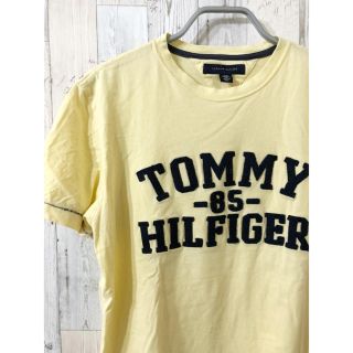 トミーヒルフィガー(TOMMY HILFIGER)の古着 TOMMY HILFIGER 半袖 Tシャツ イエロー (Tシャツ/カットソー(半袖/袖なし))