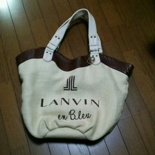 ランバンオンブルー(LANVIN en Bleu)のLANVINのバッグ (ショルダーバッグ)