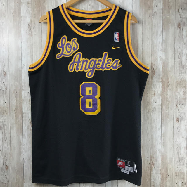 Nike 美品 Nba コービーブライアント レイカーズ ブラック ユニフォーム 8番の通販 By 東京古着 Oak ナイキならラクマ