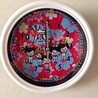 山風ハンドメイド 時計 ハワイアン1(アイドルグッズ)