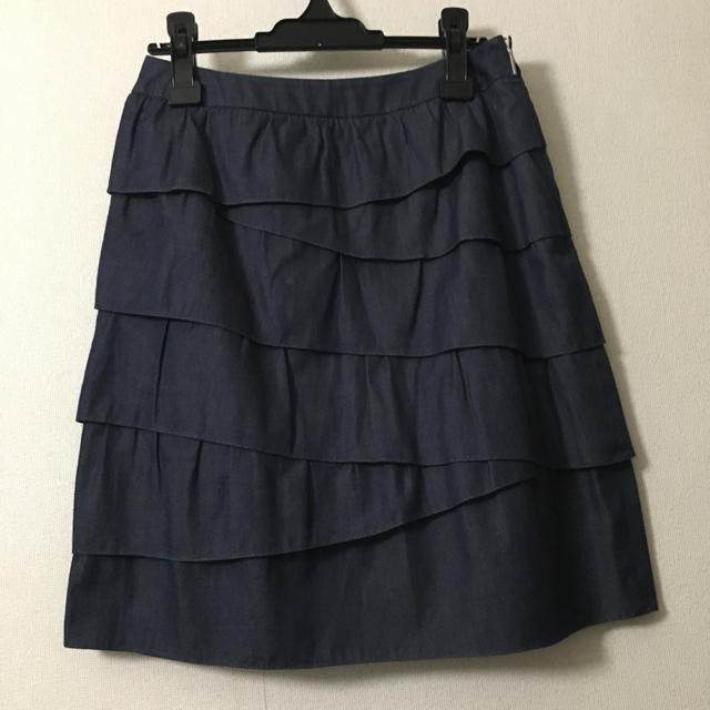 René(ルネ)のRene ☆ デニムスカート レディースのスカート(ひざ丈スカート)の商品写真