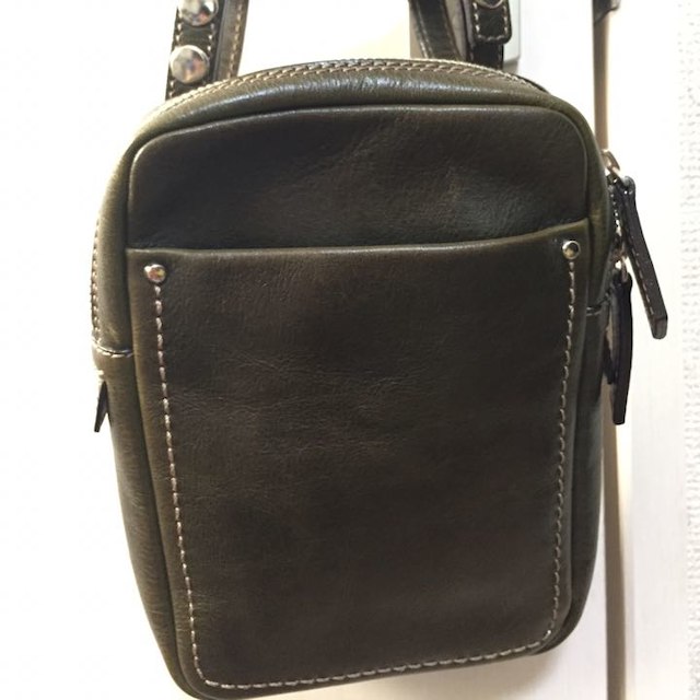 土屋鞄製造所(ツチヤカバンセイゾウジョ)の土屋鞄 レザーショルダー ポシェット 2way メンズのバッグ(ショルダーバッグ)の商品写真