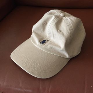 ポロラルフローレン(POLO RALPH LAUREN)のポロラルフローレン ベージュキャップ(キャップ)