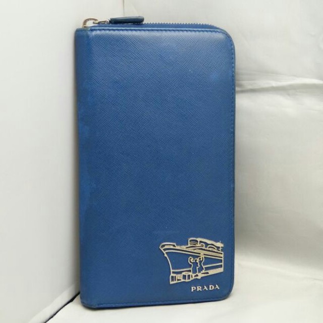 PRADA - オーガナイザー サフィアーノレザー プラダ トラベルケースの