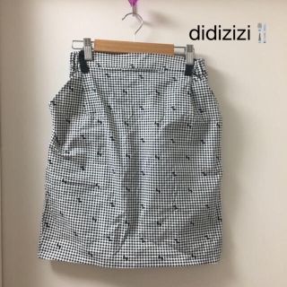 ディディジジ(didizizi)の【美品】お食事ギンガム💠スカート(ひざ丈スカート)