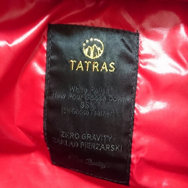 TATRAS サイズ１（Ｓ）の通販 by hide2003may's shop｜タトラスならラクマ - TATRAS ダウンジャケット 人気大人気