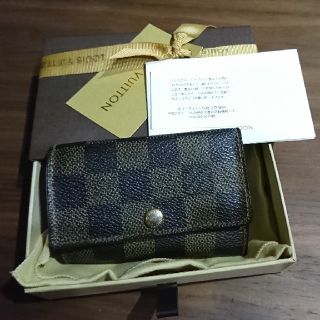 ルイヴィトン(LOUIS VUITTON)のLOUIS VUITTON   ダミエ キーケース(キーケース)