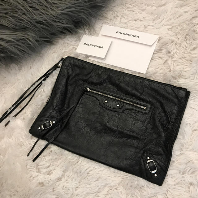 balenciaga クラッチ ブラック