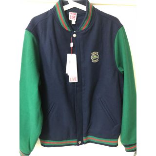 シュプリーム(Supreme)のsupreme LACOSTE varsity jacket(スタジャン)