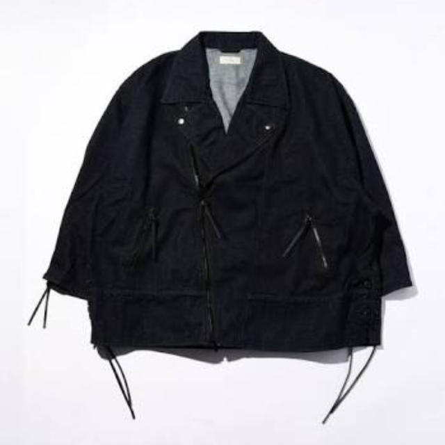 Jieda(ジエダ)のjieda ジエダ BIG DENIM RIDERS 黒 メンズのジャケット/アウター(Gジャン/デニムジャケット)の商品写真
