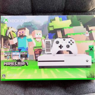 エックスボックス(Xbox)のXbox One S 500GB マインクラフト 同梱版⭐️(家庭用ゲーム機本体)