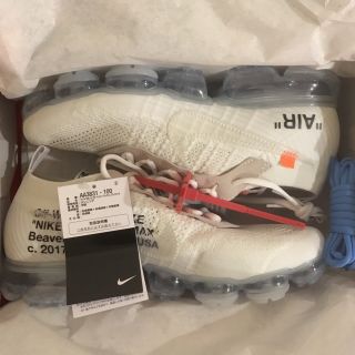 ナイキ(NIKE)の込 28 OFF WHITE NIKE AIR VAPORMAX(スニーカー)