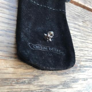 クロムハーツ(Chrome Hearts)のクロムハーツ Chrome Hearts スタースタッド シルバーピアス 正規品(ピアス(片耳用))