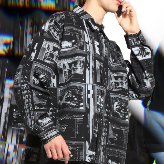 Cavempt - FRAME PRINTED SHIRT JACKET(CE)