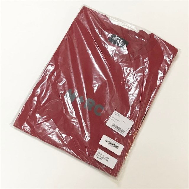 在庫最安値 M+RC NOIR BIG M T /マルシェノア ロゴ Tシャツ S レッドの通販 by たまご|ラクマ 爆買い低価