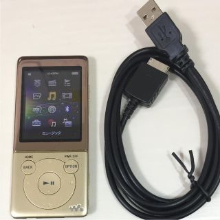 ウォークマン(WALKMAN)のsony ソニ－ウォークマン NW-S774　8GB　ゴールド(ポータブルプレーヤー)