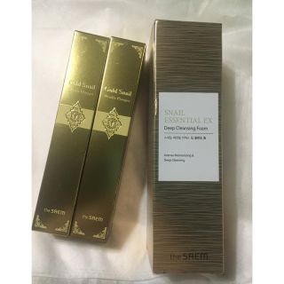 ザセム(the saem)の未使用 ＊ the SAEM  Gold Snail ２本セット＊(美容液)