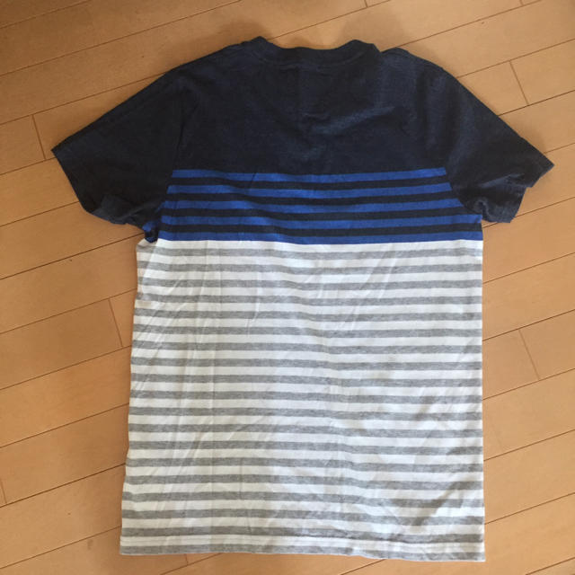 Abercrombie&Fitch(アバクロンビーアンドフィッチ)のアバクロ 半袖 ボーダーTシャツ メンズのトップス(Tシャツ/カットソー(半袖/袖なし))の商品写真