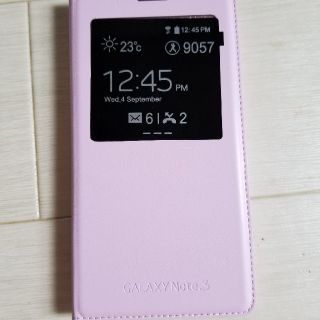 サムスン(SAMSUNG)の
GALAXY Note3 S-View Cover
(Androidケース)