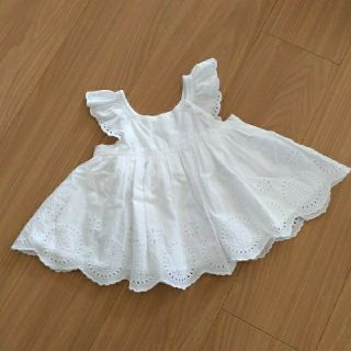 ベビーギャップ(babyGAP)のぽん♡様専用！babyGAP レースチュニック 80㎝(シャツ/カットソー)