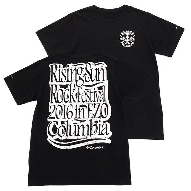 Columbia(コロンビア)の【新品】ライジングサン 2016 ロック Tシャツ 黒 メンズのトップス(その他)の商品写真