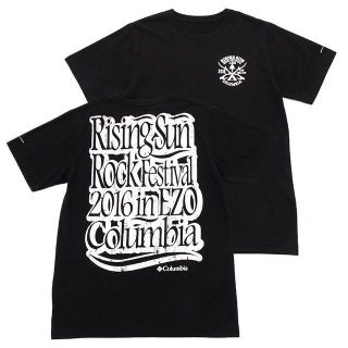 コロンビア(Columbia)の【新品】ライジングサン 2016 ロック Tシャツ 黒(その他)