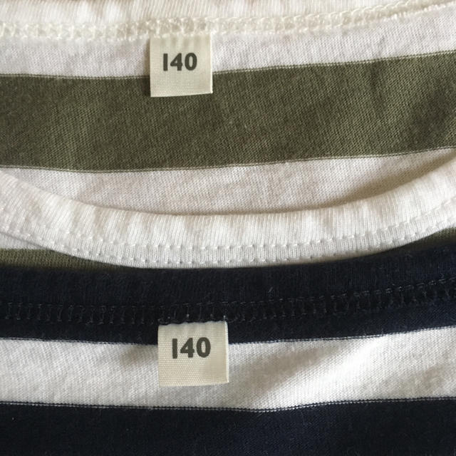 MUJI (無印良品)(ムジルシリョウヒン)の無印良品 半袖Tシャツ4点セット♪130〜140 キッズ/ベビー/マタニティのキッズ服男の子用(90cm~)(Tシャツ/カットソー)の商品写真
