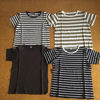 ムジルシリョウヒン(MUJI (無印良品))の無印良品 半袖Tシャツ4点セット♪130〜140(Tシャツ/カットソー)