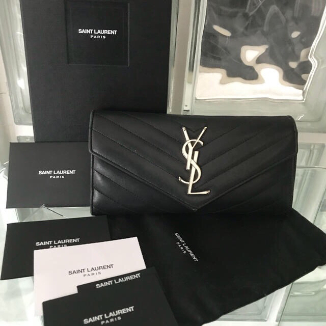 Saint Laurent(サンローラン)のサンローラン 長財布 イヴ・サンローラン レディースのファッション小物(財布)の商品写真