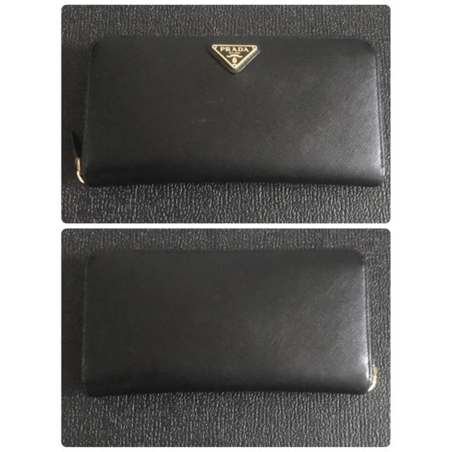 PRADA プラダ 長財布 カーフ 黒 1M0506 NERO 正規品 本物