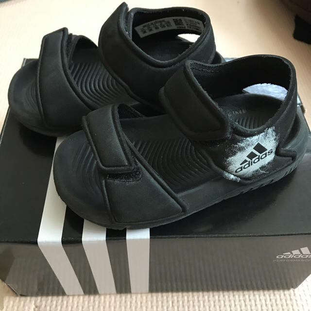 adidas(アディダス)のアディダス サンダル12cm キッズ/ベビー/マタニティのベビー靴/シューズ(~14cm)(サンダル)の商品写真