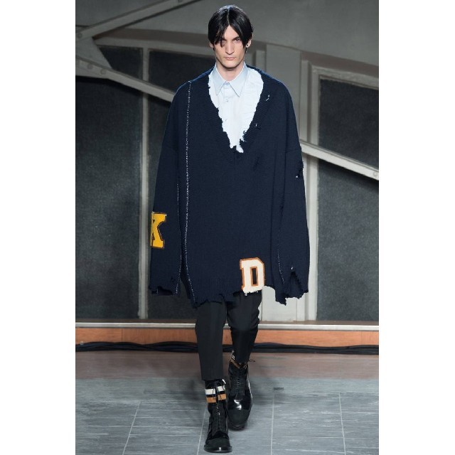 rafsimons 2016aw デストロイニット