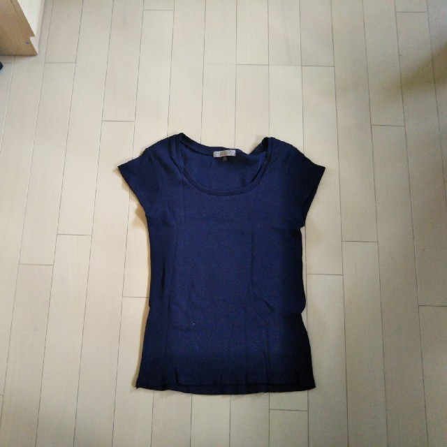 PROPORTION BODY DRESSING(プロポーションボディドレッシング)の専用です。プロポーション　ネイビーTシャツ レディースのトップス(Tシャツ(半袖/袖なし))の商品写真