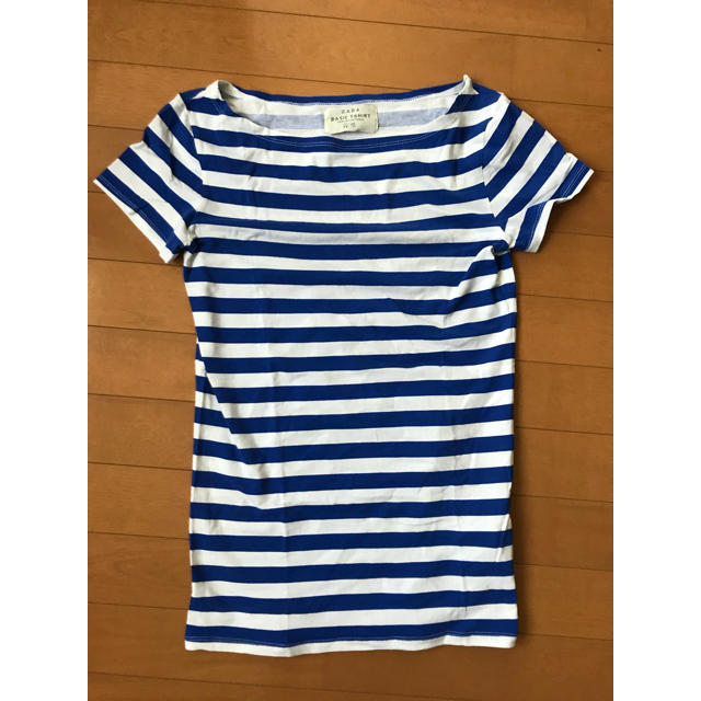 ZARA(ザラ)のZARA ボーダーTシャツ レディースのトップス(Tシャツ(半袖/袖なし))の商品写真