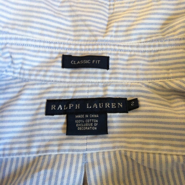 Ralph Lauren(ラルフローレン)のメンズ ラルフローレン ストライプシャツ レディースのトップス(シャツ/ブラウス(長袖/七分))の商品写真