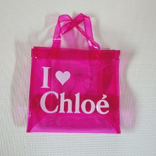 クロエ(Chloe)のChloe 透明バッグ エコバッグ ビーチ プールバッグ(エコバッグ)