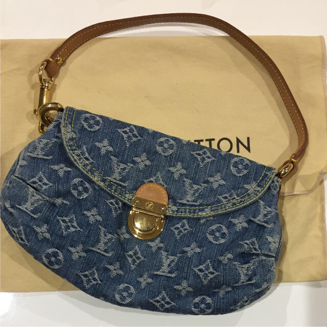 LOUIS VUITTON(ルイヴィトン)の専用 ルイヴィトン デニムバッグ ミニプリーティ レディースのバッグ(ショルダーバッグ)の商品写真