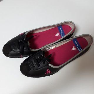 ルコックスポルティフ(le coq sportif)のルコックスポルティフ☆ペタンコシューズ☆23.5(スニーカー)