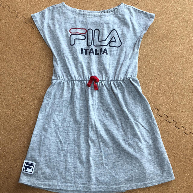 FILA(フィラ)のFILA ワンピース 110㎝ キッズ/ベビー/マタニティのキッズ服女の子用(90cm~)(ワンピース)の商品写真